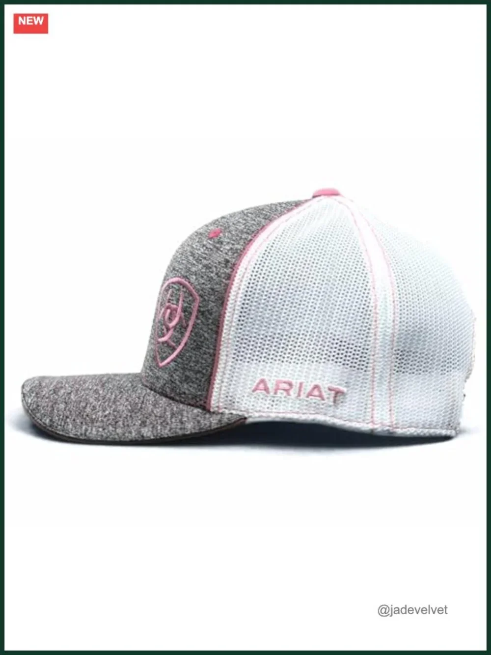 Adjustable Snapback Hat with Mesh Back